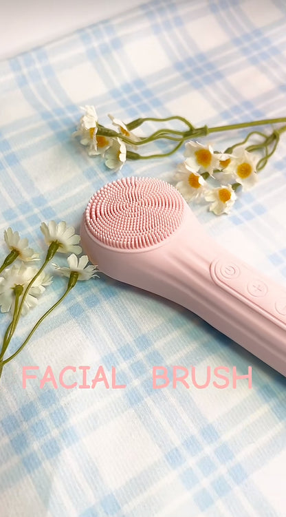 Vivuora™ Luxe Heated Silicone Facial Cleansing Brush