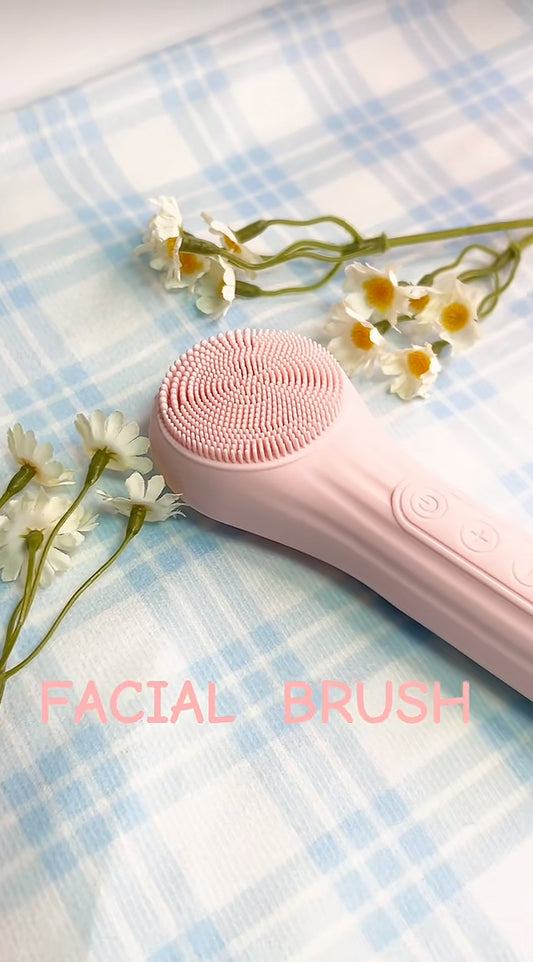 Vivuora™ Luxe Heated Silicone Facial Cleansing Brush